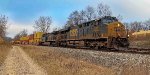 CSX 7006 trails, 895 leads.